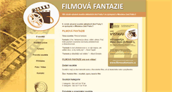 Desktop Screenshot of filmovafantazie.cz