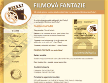 Tablet Screenshot of filmovafantazie.cz